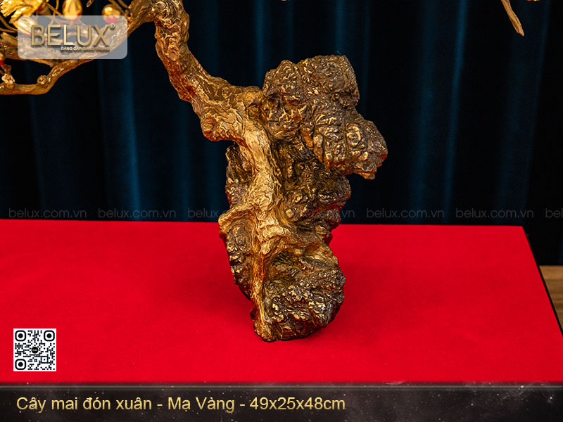 Cây Mai Kim Cổ Thụ Mạ Vàng 24k - Tuyệt Tác Khơi Nguồn Thịnh Vượng